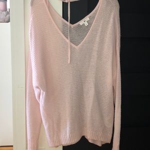 Oversized Light Pink Sweater